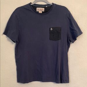 Original Penguin  Blue T-Shirt Size XL
